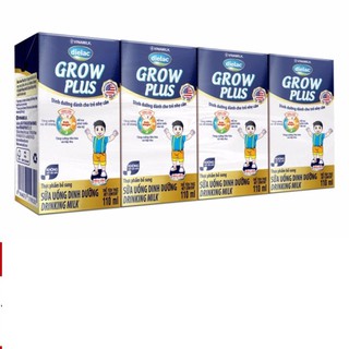 Combo 24 hộp sữa bột pha sẵn Dielac Grow plus (xanh) 110ml