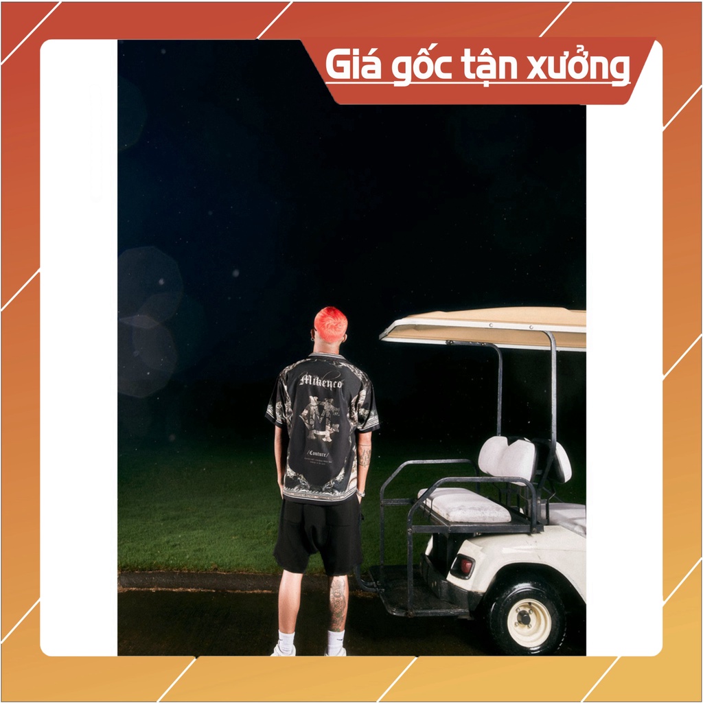 Áo sơmi nam MIKENCO Flame shirt sịn sò