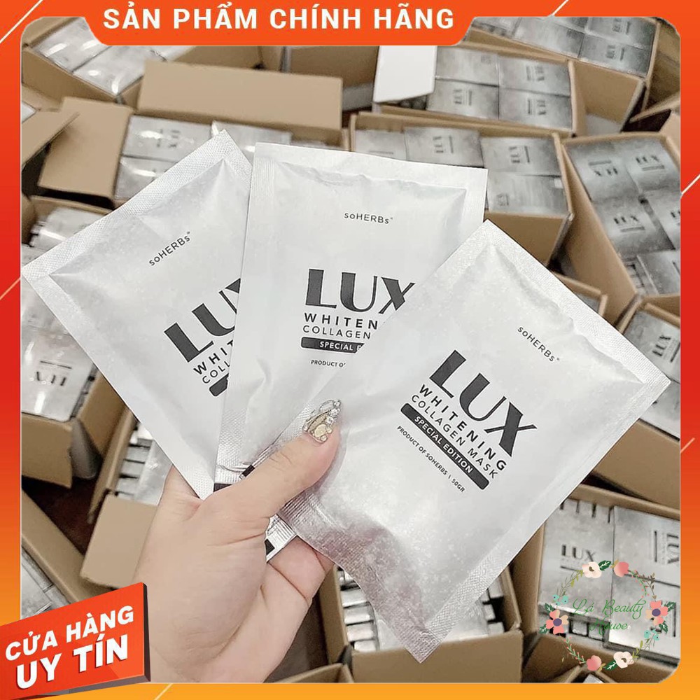 [NHẬN QUÀ NGAY] Truyền Trắng Ủ Dịch Yến Tươi Collagen LUX soHERBs [CHÍNH HÃNG]