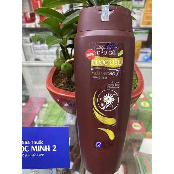 ✅ [Chính Hãng] Dầu gội dược liệu Thái Dương 3 và 7 giúp tóc mềm mượt và sạch gàu