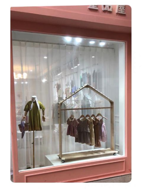 Rèm voan trơn đã có sóng rèm