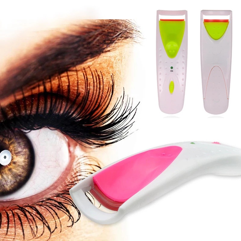 1 Dụng Cụ Uốn Lông Mi Bằng Nhiệt Điện Màu Sắc Ngẫu Nhiên