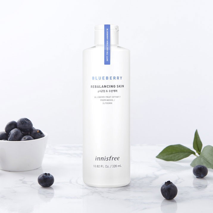 [Chính Hãng] Nước Hoa Hồng Innisfree Blueberry Rebalancing Skin Toner chiết xuất từ Việt Quất 150ml