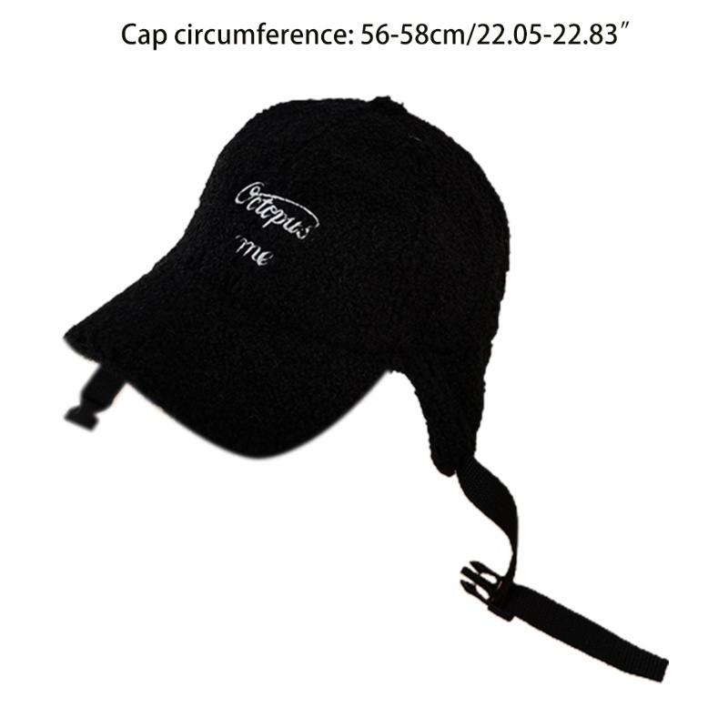 Mũ Lưỡi Trai In Chữ Chống Lạnh Thời Trang Mùa Đông