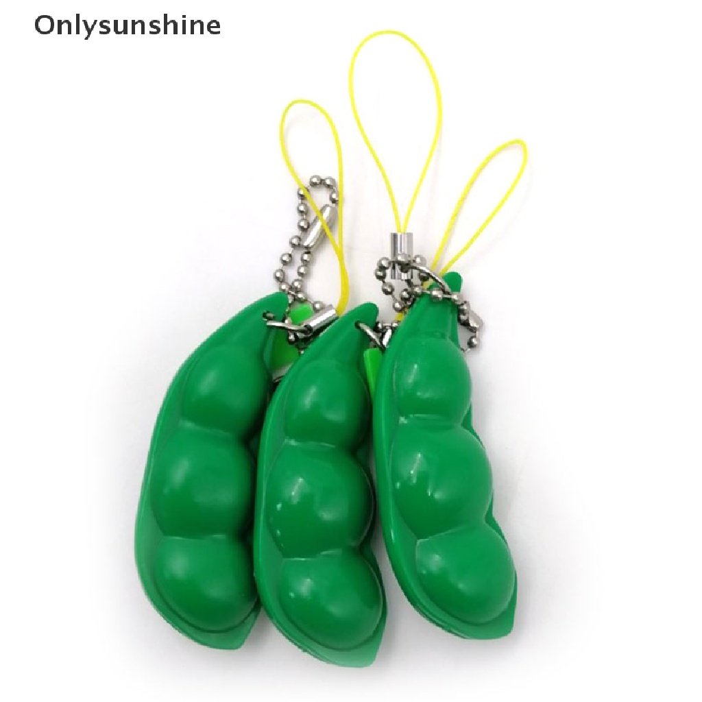 &lt; Onlysunshine &gt; Dễ thương Bean Shape Key Carabiner