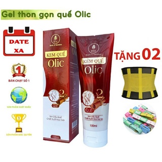 COMBO 2 TAN MỠ QUẾ OLIC X2 tặng MIỄN PHÍ 1 ĐAI ĐỊNH HÌNH và 1 THƯỚC DÂY