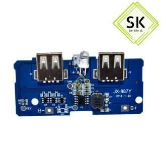 Mạch pin sạc dự phòng 2A V2