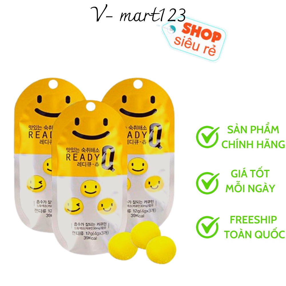 Kẹo Giải Rượu READY Q MANGO CHEW Hàn Quốc Gói 12g