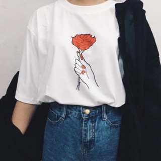ÁO TAY LỬNG HOA HỒNG