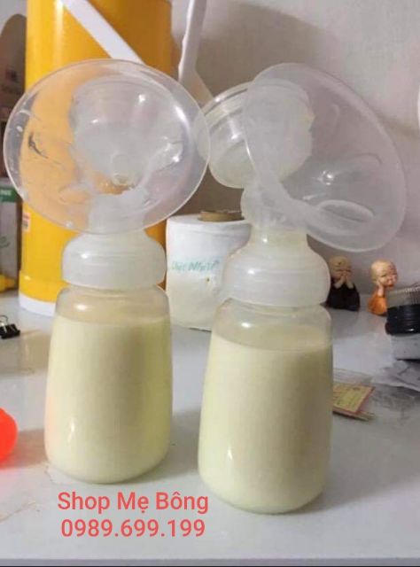 Máy hút sữa điện đôi Reabubee xuất Anh tặng kèm quà cho bé