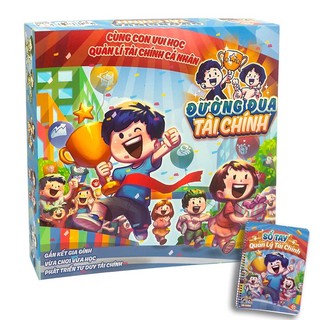 Boardgame đường đua tài chính có bọc sẵn bao