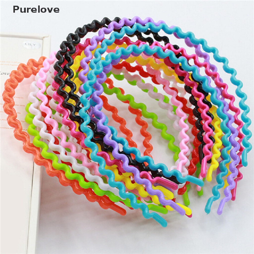 Set 1/5 băng đô cài tóc nhiều màu thời trang cho nữ