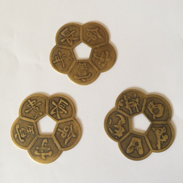 Combo 2 đồng mai hoa kim tiền