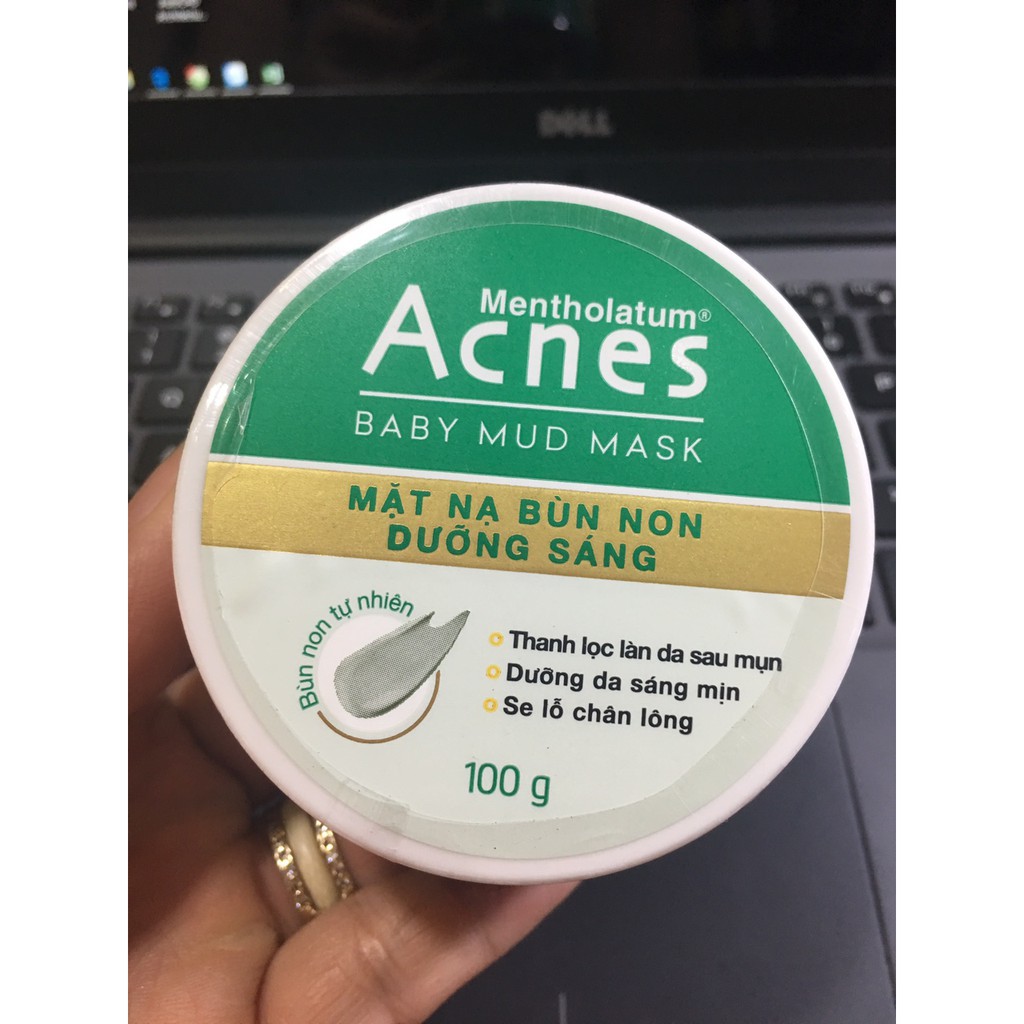 (hot) (hot) Acnes Baby Mud Mask - Mặt nạ bùn non dưỡng sáng chuản chất lượng chuản chất lượng