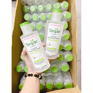 [Siêu Rẻ] Nước Tẩy Trang Simple Micellar Cleansing Water 200ml