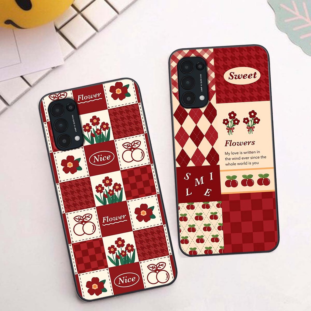 Ốp Oppo Reno5 4G / Reno5 5G / Reno 5 họa tiết hoa, gấu thời trang, ốp dẻo bền đẹp