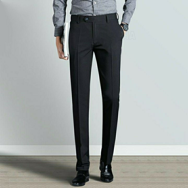 quần âu nam BUN STORE kiểu dáng ôm body hàn quốc vải mịn co giãn chống nhăn không bai màu