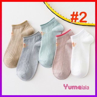 Set 5 Đôi Vớ ngắn nữ Mèo con Chibi