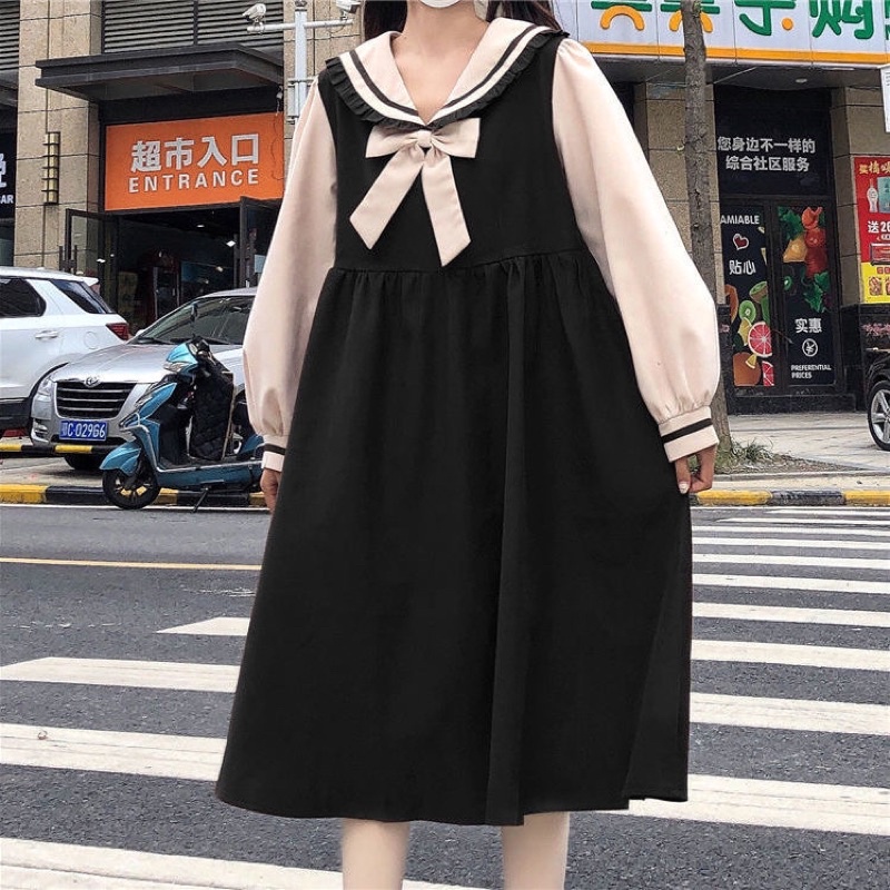 Váy Đầm Lolita Babydoll Tay Dài