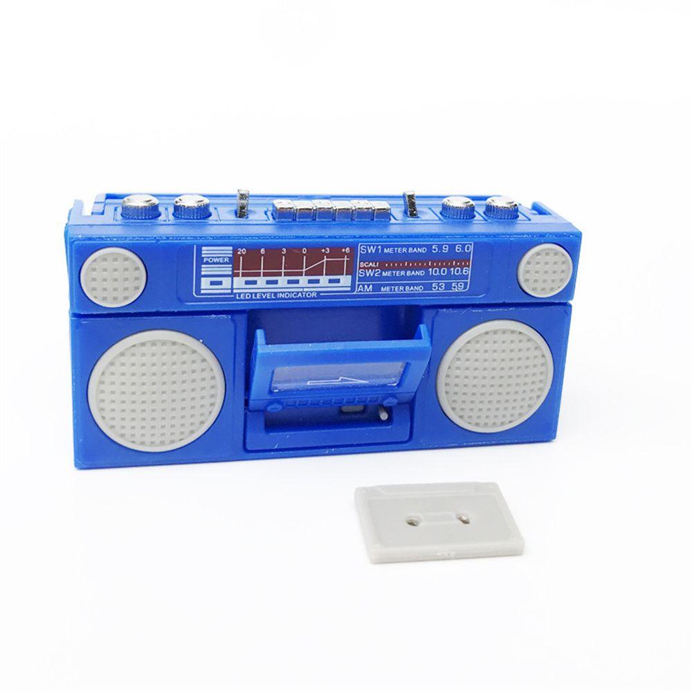 Mô Hình Radio Đồ Chơi Trang Trí Nhà Búp Bê DIY