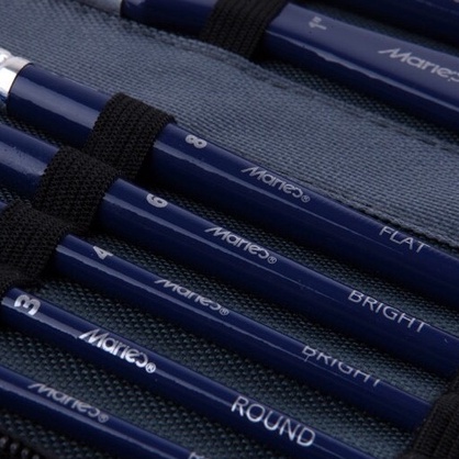 Bộ cọ MARIE'S kèm bóp đựng THEATTSHOP