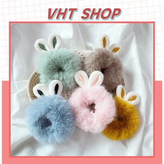 Cột tóc lông tai thỏ dễ thương hot trend hàn quốc p100 - vht shop
