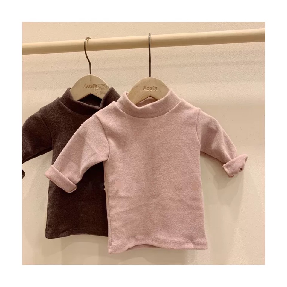 Áo giữ nhiệt cottons dày dặn,siêu ấm cho bé mùa đông