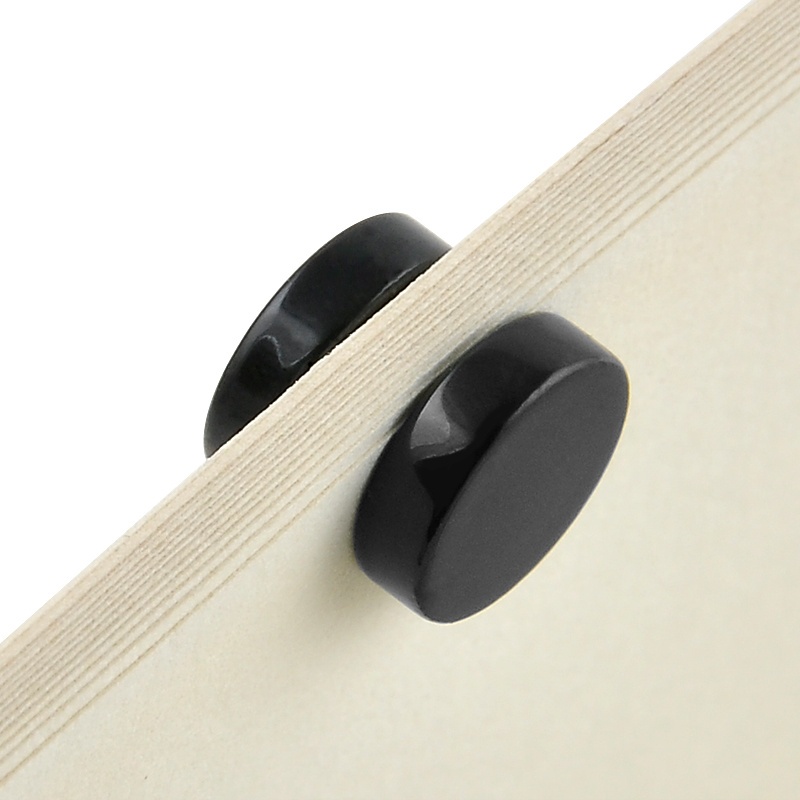 1 Đôi Bông Tai Nam Châm Tròn Không Xỏ Lỗ Phong Cách Punk Thời Trang