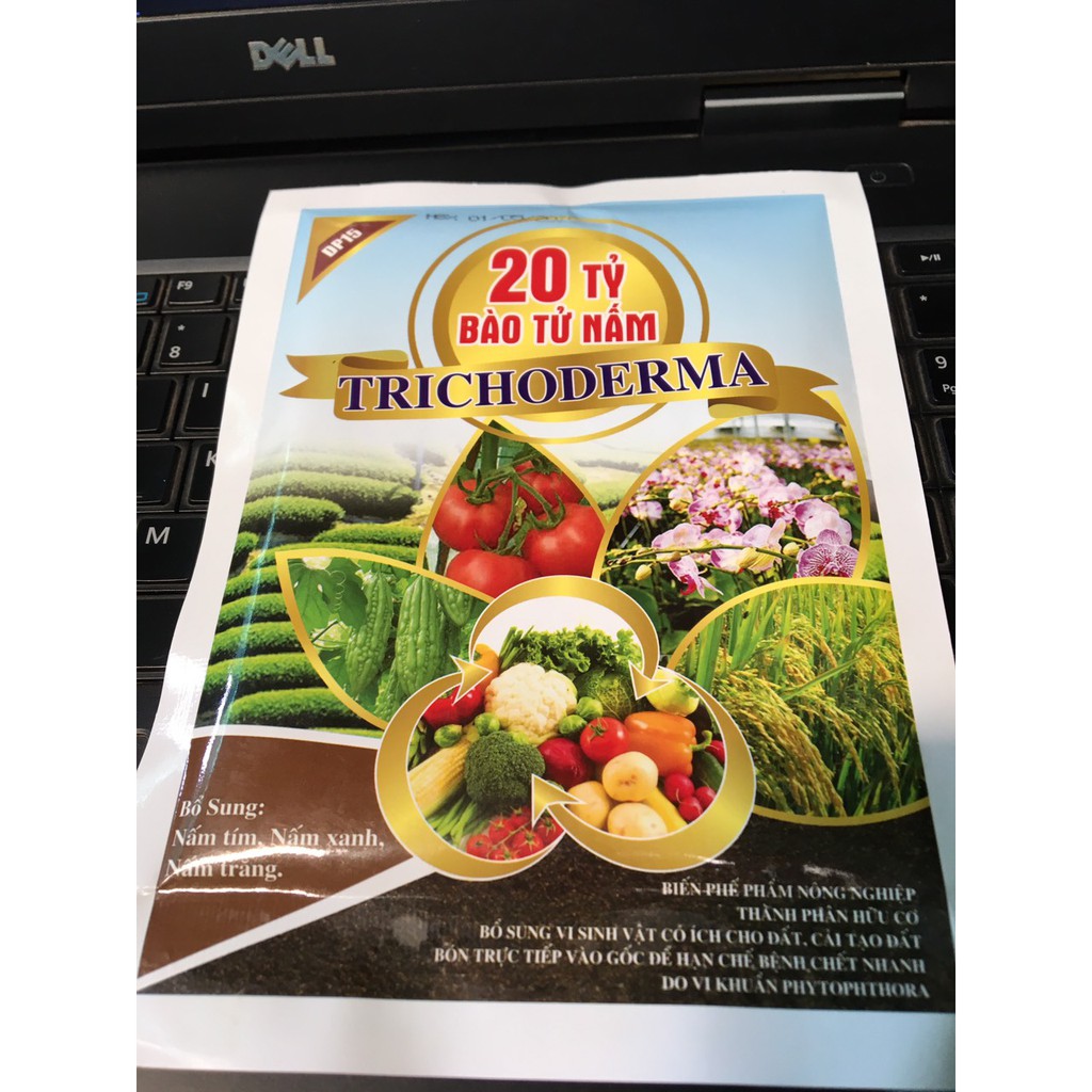 Nấm vi sinh TRICHODERMA gói 100gr