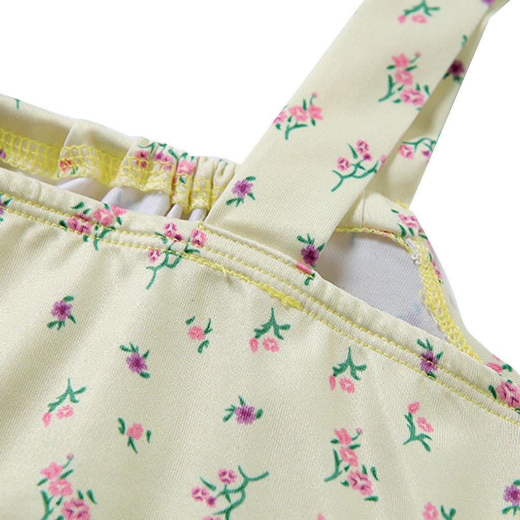 Áo Ngắn Hai Dây Họa Tiết Hoa Thời Trang Nữ Quyến Rũ