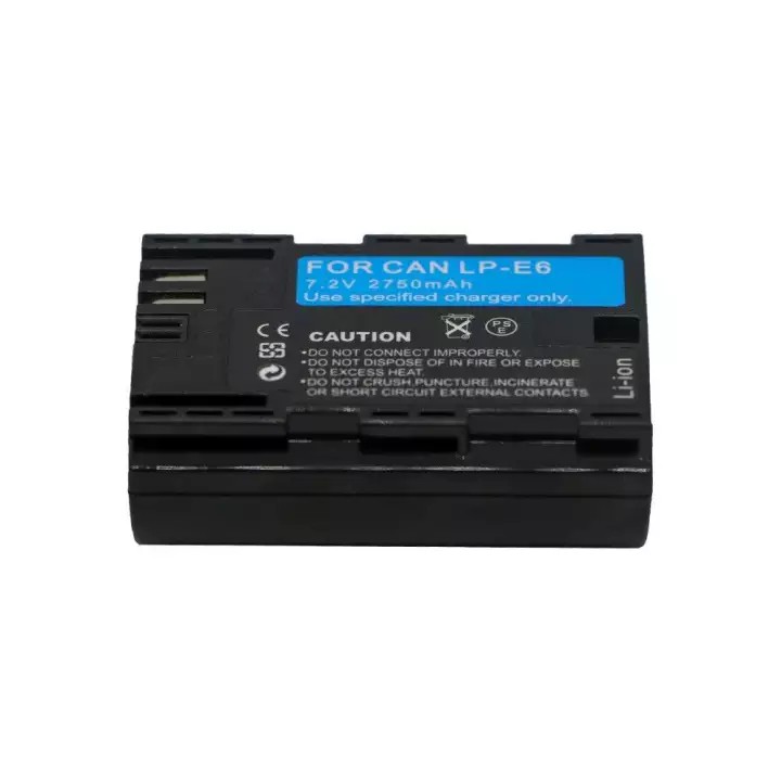 Pin Dành Cho Máy Ảnh Canon LP-E6 2650mAh