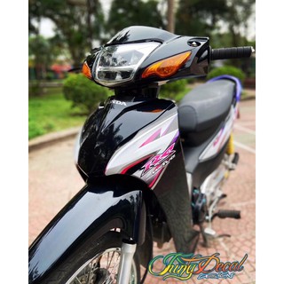 Tem Rời Wave 110 RS Hồng Xám 🔥