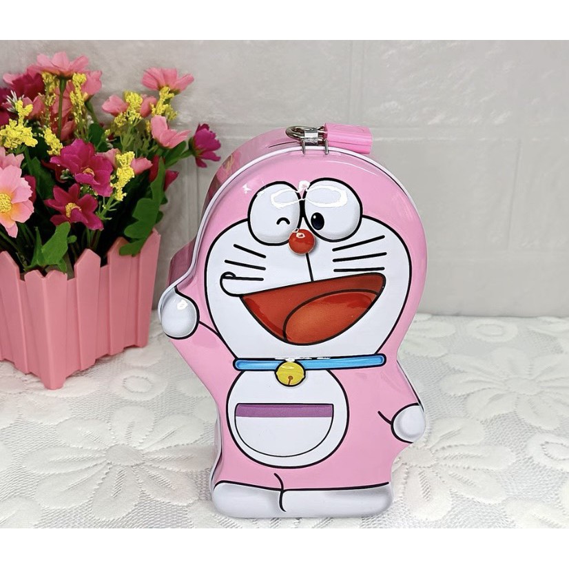 Đồ chơi két sắt ống tiết kiệm hình Doraemon ngộ nghĩnh cho bé