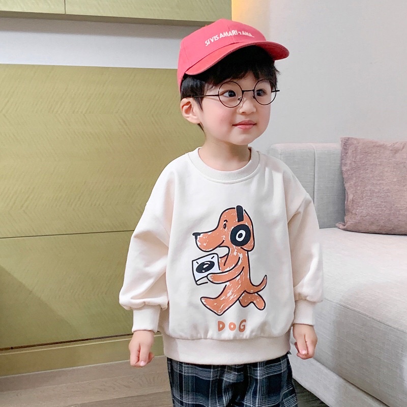 Áo nỉ hoddie cho bé trai