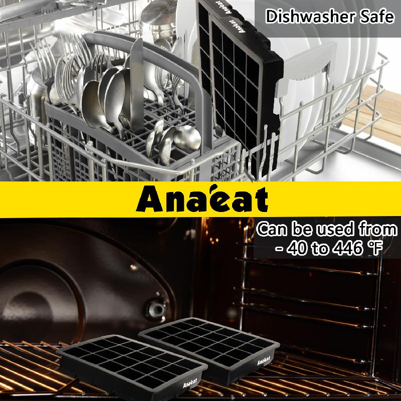 Khuôn làm đá đá whisky ANAEAT bằng silicon với 20 lỗ
