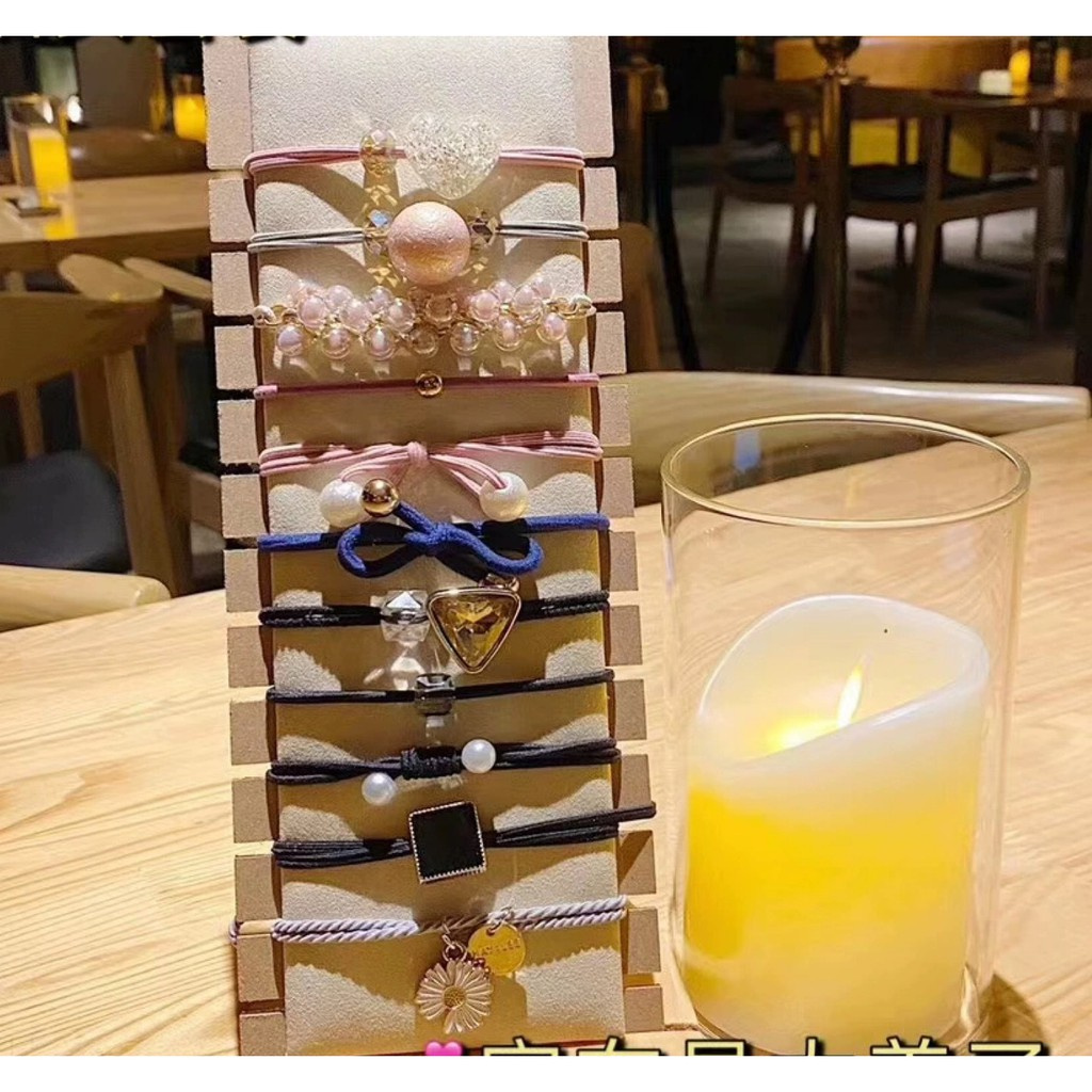 Set 11 Kiểu Thun Cột Tóc