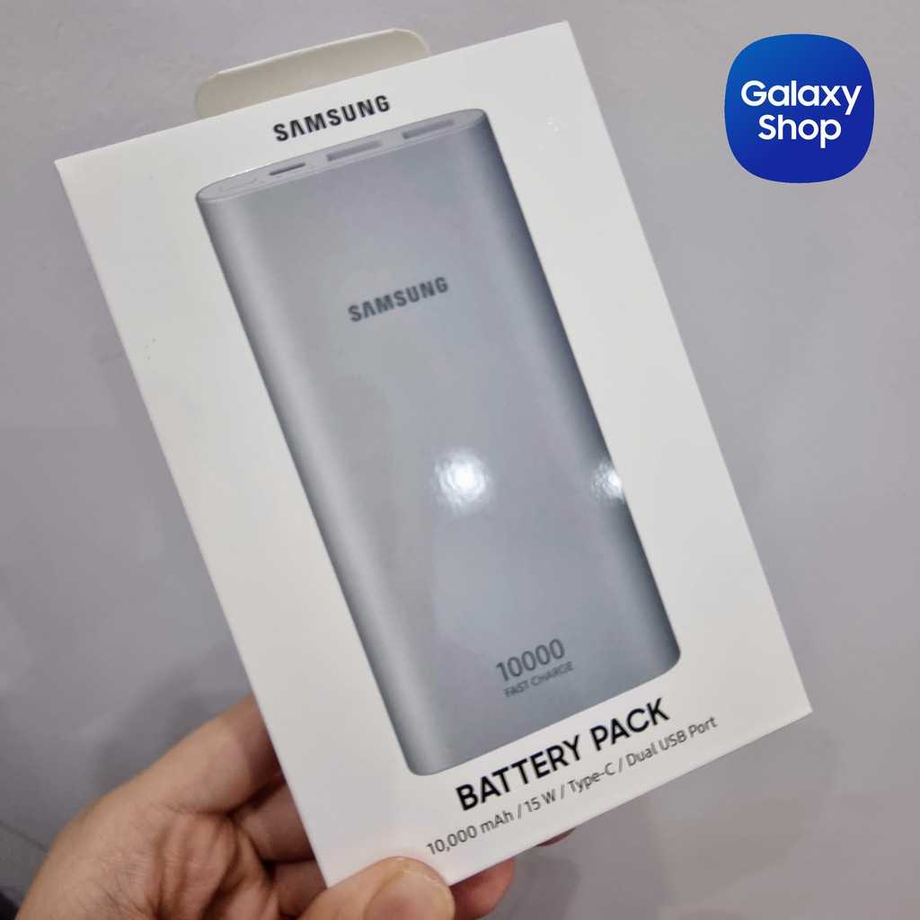 SẠC DỰ PHÒNG SAMSUNG 10000 MAH EB-P110  2 Cổng USB + 1 Type-C
