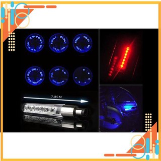 🎯xả lỗ🎯 bộ 2 đèn gắn van xe tạo chữ khi chạy xe