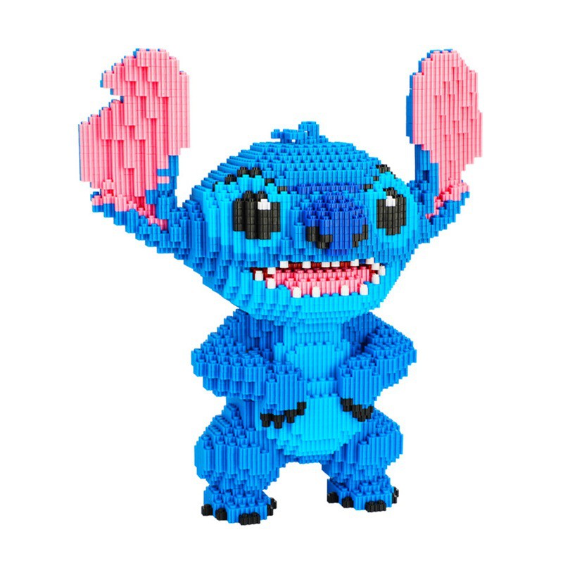 STITCH  món quà sinh nhật quà tặng handmade lắp ghép mô hình lắp ráp trưng bày mini block đồ chơi xếp hình