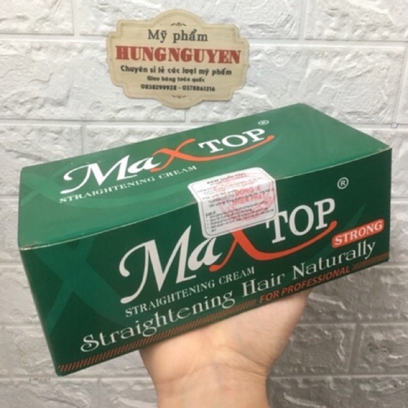 THUỐC DUỖI TÓC MAXTOP 500ml*2 CHÍNH HÃNG .