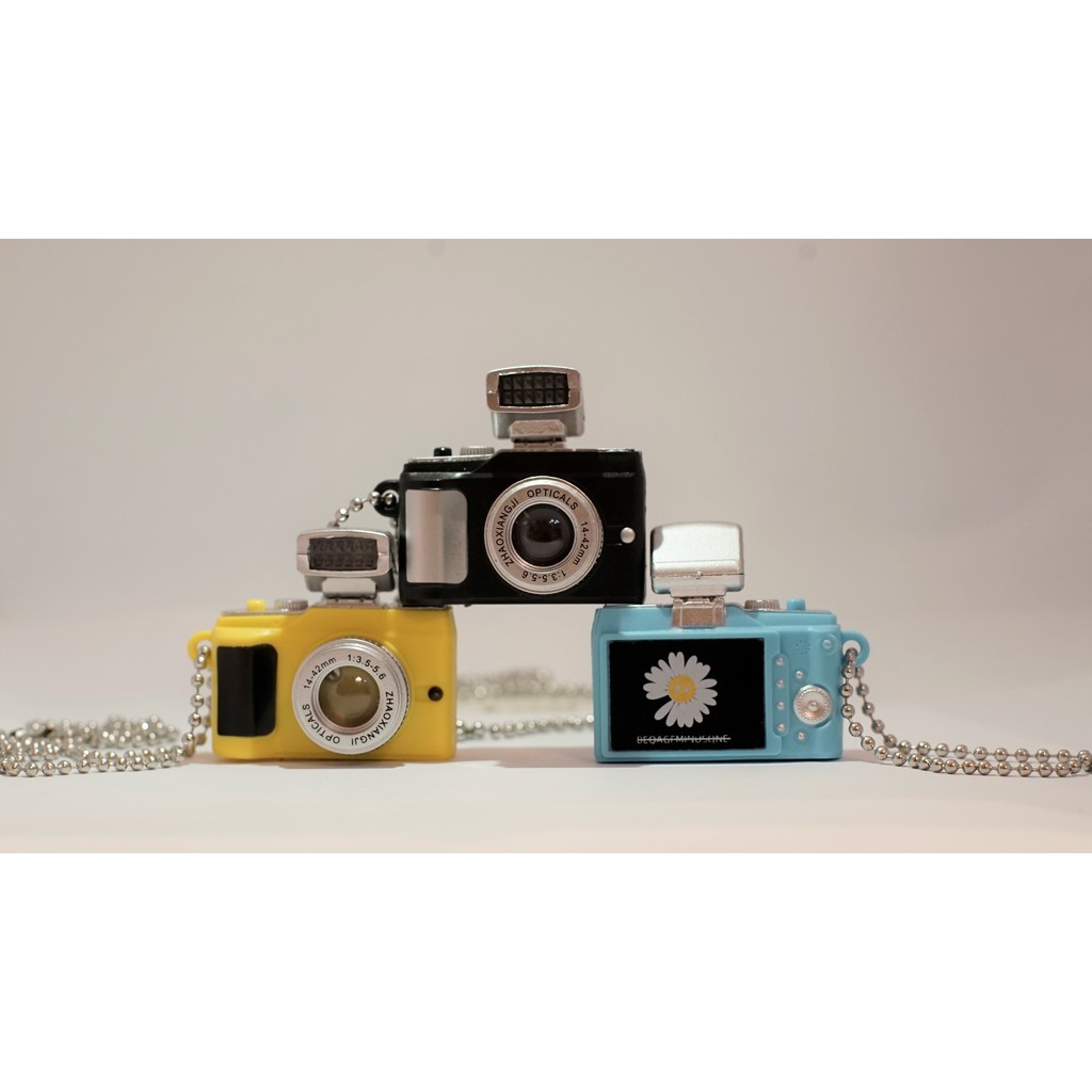 Dây Chuyền Máy Ảnh Mini Phát Sáng, Vòng cổ máy ảnh mini-  Dây Chuyền Unisex Cho Cả Nam Và Nữ