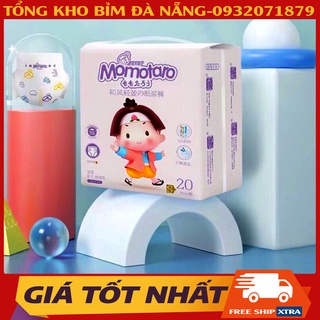 Bỉm tã dán/quần MOMOTARO S112/M92/L84/Xl78/XXL72/XXXL70( Mua 2b tặng khăn ướt)