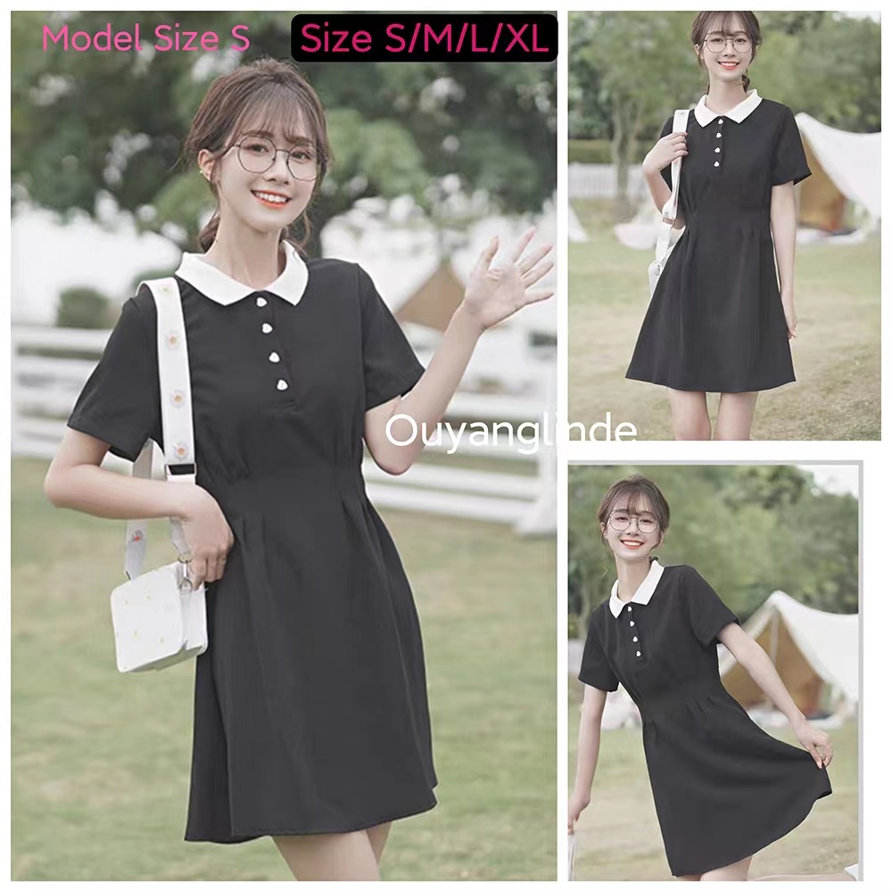 Váy Polo Nữ Dáng Suông Cao Cấp Đầm Thun Ôm Body Đi Dự Tiệc Cưới Công Sở Đi Chơi Hàn Quốc Sang Trọng