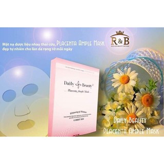 Mặt Nạ Nhau Thai Cừu / Placenta Ample Mask –  xuất xứ Hàn Quốc nhập khẩu từ công ty TNHH R&B