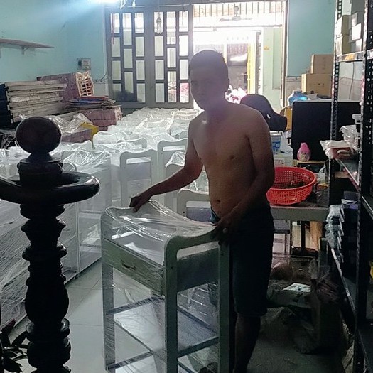 Xe Đẩy Gỗ 3 Tầng Chuyên Dùng Cho Spa , Thẩm Mỹ Viện