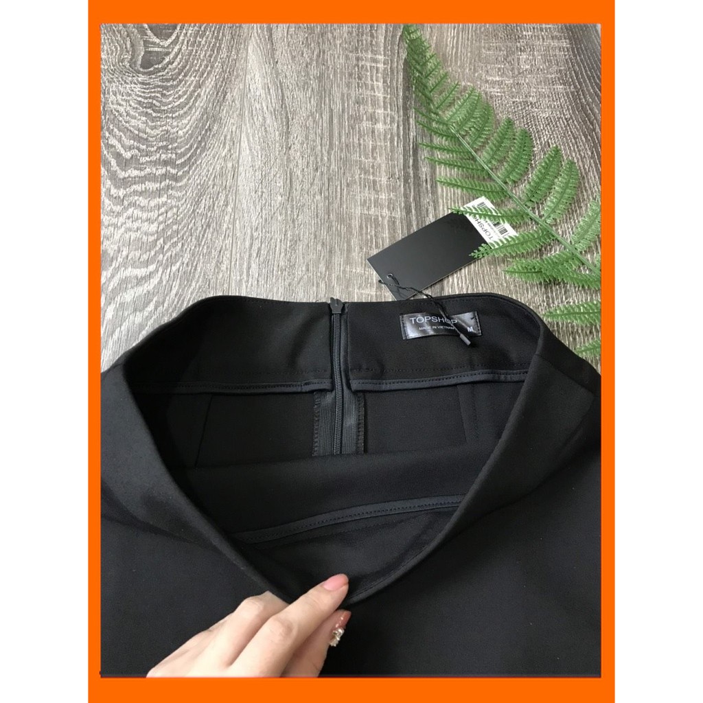 Chân váy bút chì ngắn ERIS cạp cao mặc công sở chất vải co dãn cao cấp | BigBuy360 - bigbuy360.vn