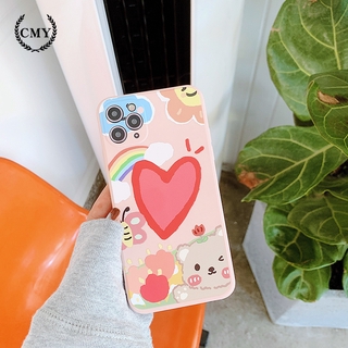 Ốp iphone  Ốp lưng Iphone 11 Ốp lưng iphone  Ốp lưng silicon Ốp iphone 12 pro max  Ốp iphone 12 mini cartoon bear Silicone Phone Case For iPhone 11 Pro Max X Xr Xs Max 7 8 Plus Se 2020 12 pro max 12 mini 13 pro max 13 mini