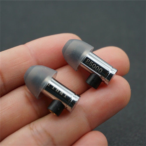 001##Tai Nghe Nhét Tai E4000 MMCX 002 Có Dây Bằng Thép Không Gỉ Âm Thanh Siêu Trầm Cho Điện Thoại