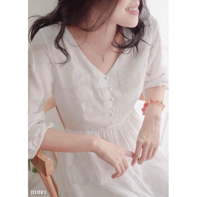 Đầm dự tiệc cao cấp / Váy tiểu thư tôn dáng chuẩn đẹp cho chị em Đầm Nữ Hoài Thương | BigBuy360 - bigbuy360.vn