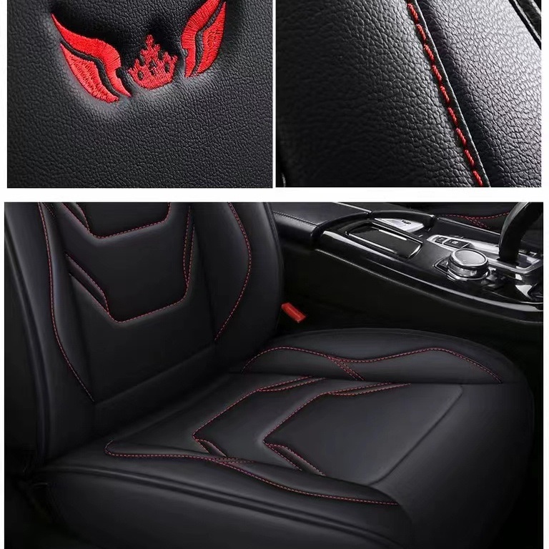 Bộ Bọc Ghế Ngồi Trước Và Sau Bằng Da Giả Cho Myvi / Axia / Saga / Ativa / Bezza / Viva / Wira / Waja / Kancil / Kenari / Kembara / Kembara /